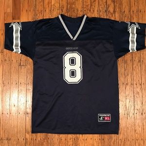 Dallas Cowboys Troy Aikman Jersey Logo Athletics